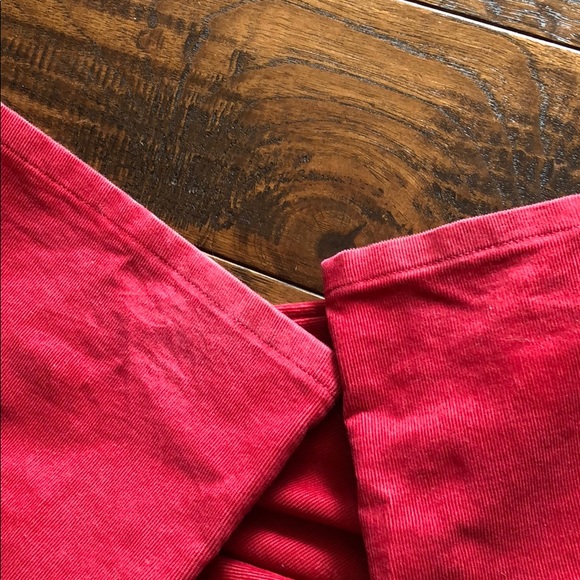 Loft red corduroy pants - Picture 4 of 8